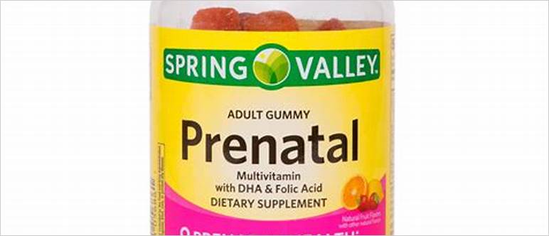 Prenatal gummy vitamins walmart